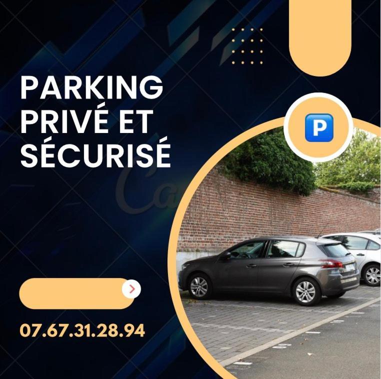 Le Carnot Appartement Avec 2 Chambres Separes Et Parking Privatif Et Securise Arras Eksteriør bilde